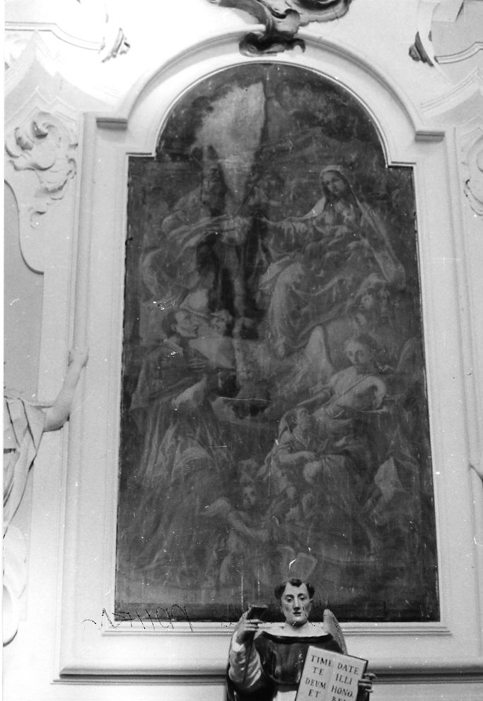 Madonna in trono e Santi (dipinto, opera isolata) - ambito Italia centrale (sec. XVIII)