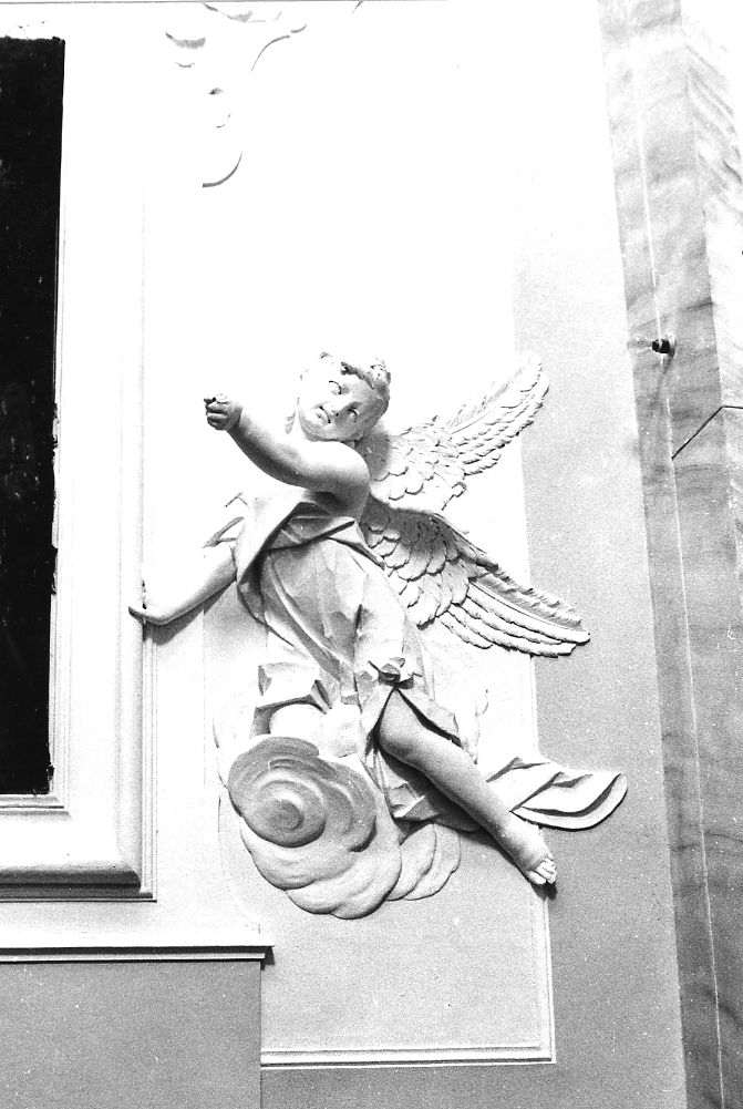 angelo (decorazione plastica, complesso decorativo) - ambito Italia centrale (sec. XIX)