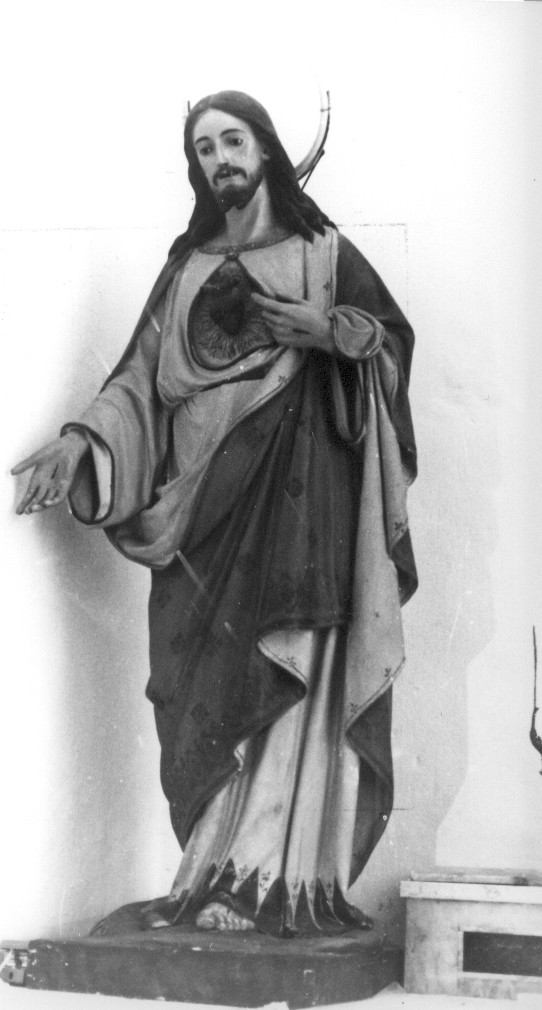 Sacro Cuore di Gesù (statua) - manifattura leccese (sec. XX)