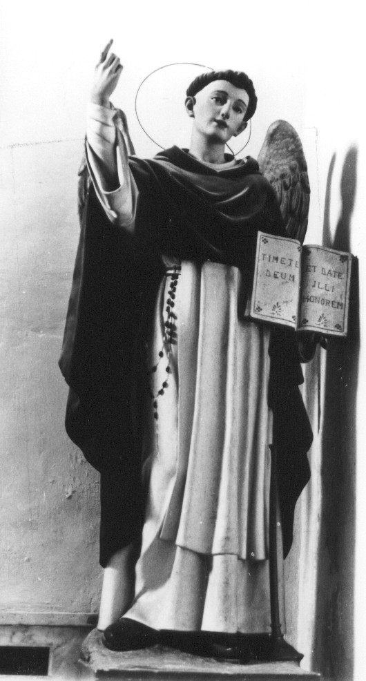 San Vincenzo Ferrer (statua) di Malecore Giuseppe (sec. XX)