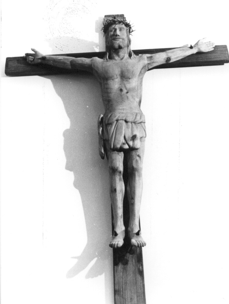 Cristo crocifisso (crocifisso) di Ferrante Memo (ultimo quarto sec. XX)