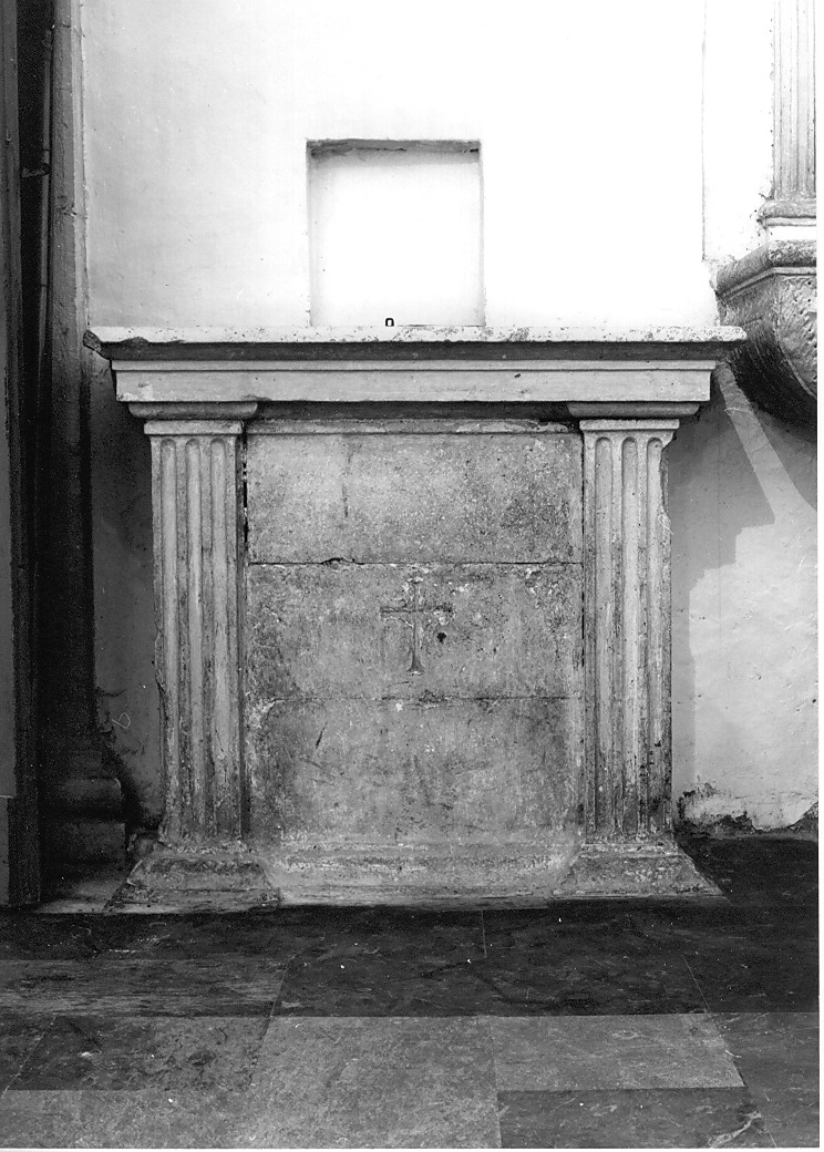 altare, opera isolata - ambito Italia centrale (ultimo quarto sec. XVI)