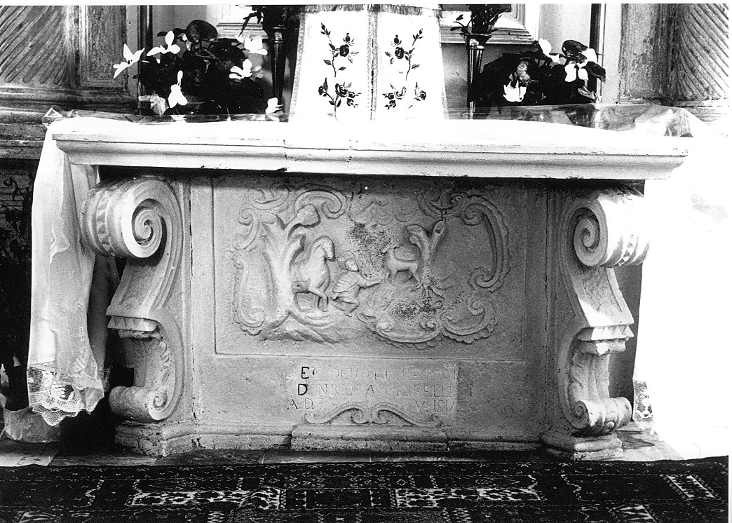 altare, opera isolata - ambito abruzzese (sec. XIX)