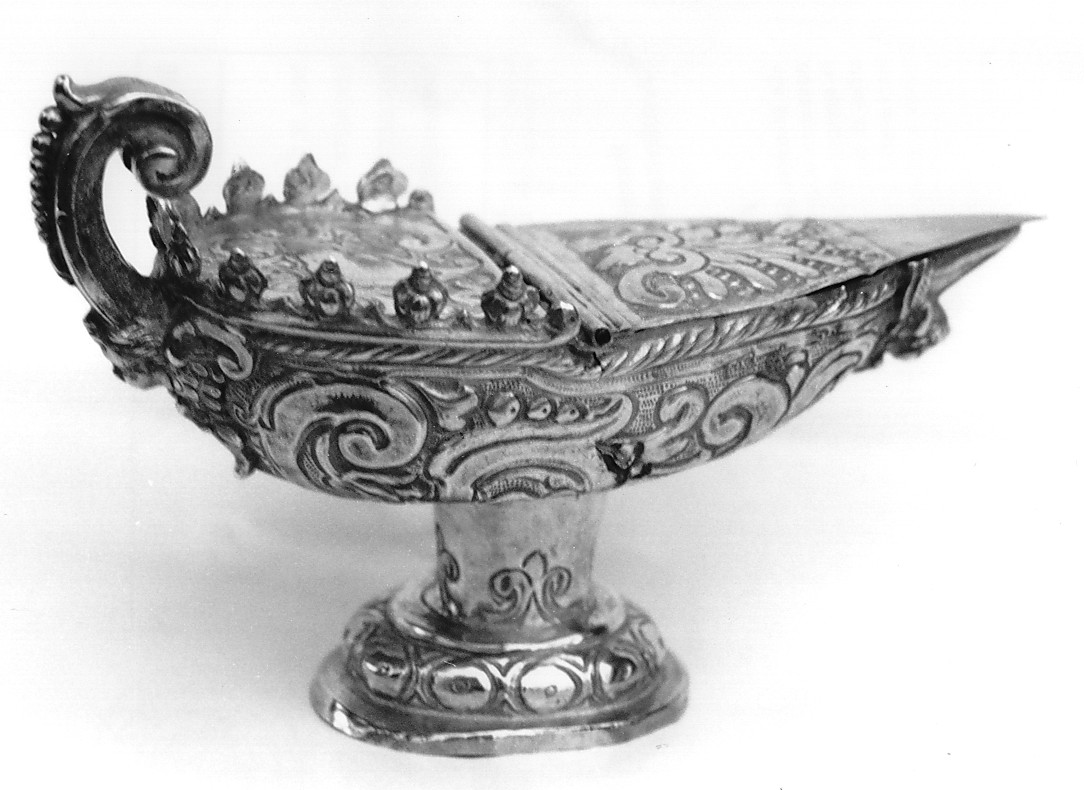 navicella portaincenso - a galeone di Cangiano Francesco, Cepparulo Francesco (sec. XVII)