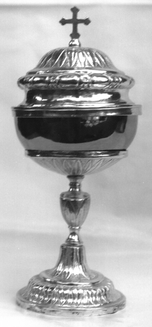 pisside - ambito napoletano (sec. XVIII)