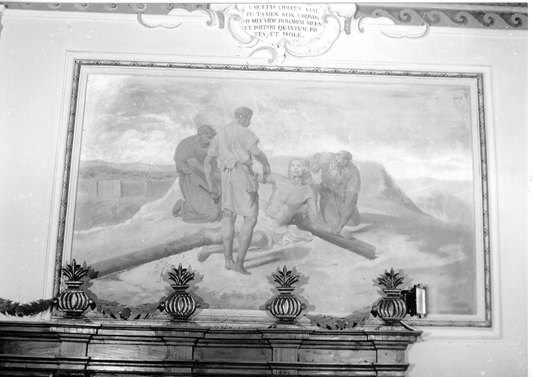 Cristo tolto dalla Croce (dipinto, opera isolata) - ambito abruzzese (sec. XIX)