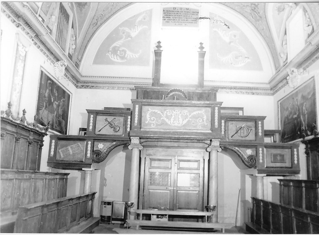 cantoria, opera isolata - ambito abruzzese (sec. XIX)