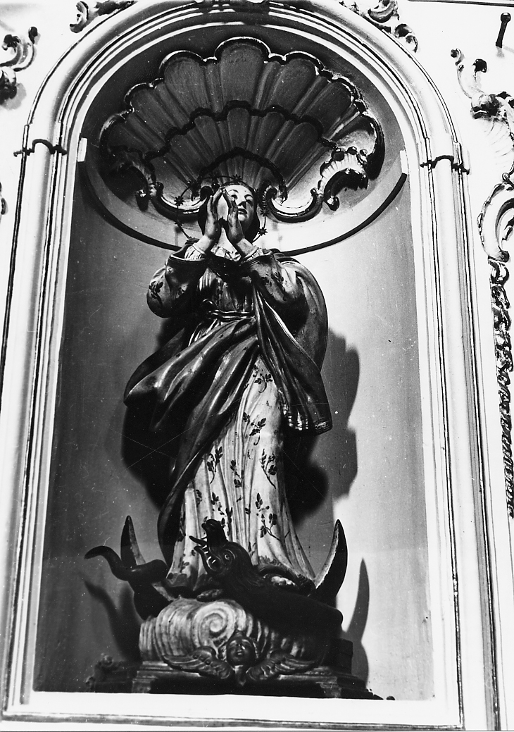 Immacolata Concezione (statua, opera isolata) - ambito abruzzese (sec. XVIII)