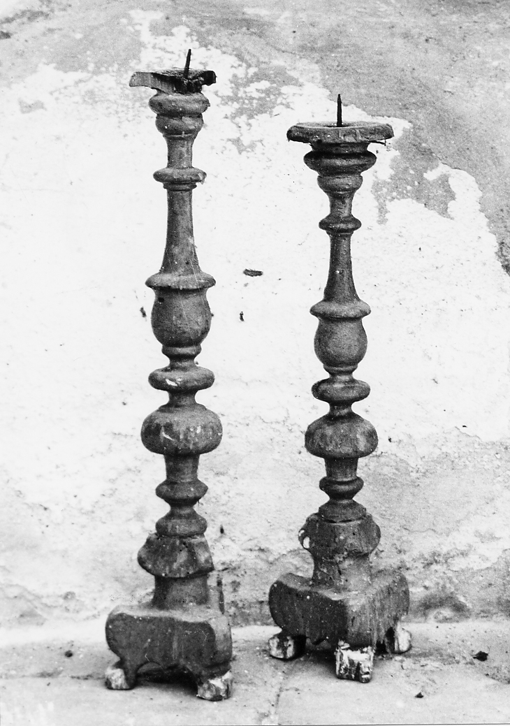 candeliere, serie - ambito abruzzese (sec. XIX)