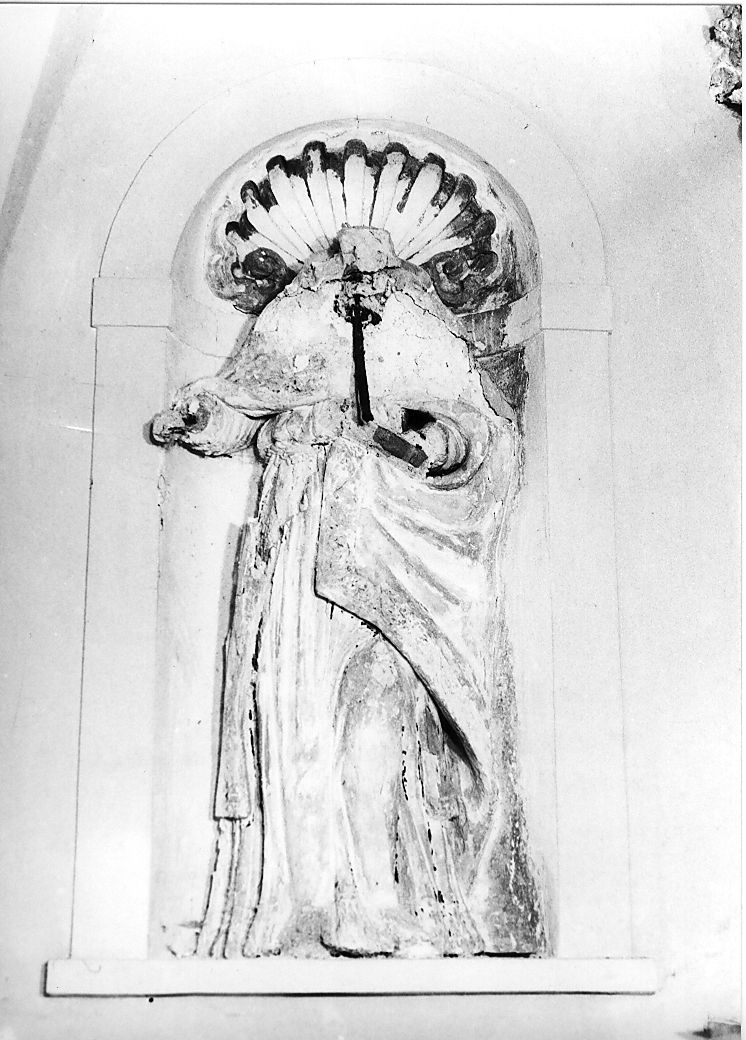 San Gregorio (statua, opera isolata) - ambito abruzzese (sec. XVIII)
