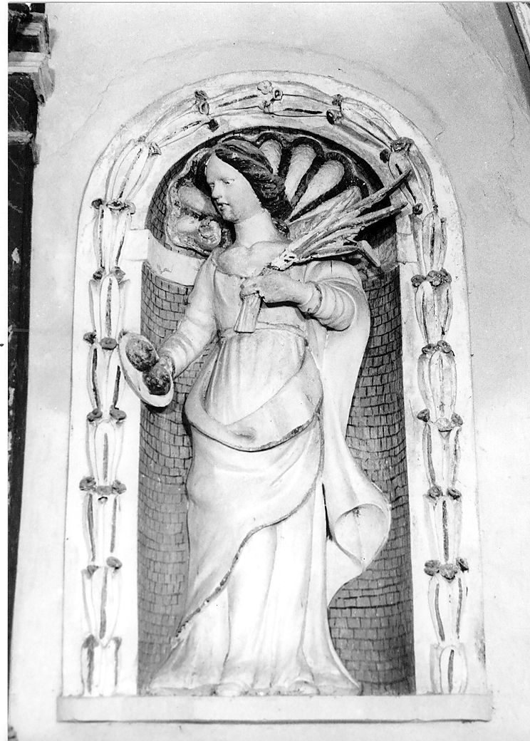 Sant'Agata (statua, opera isolata) - ambito abruzzese (sec. XVIII)
