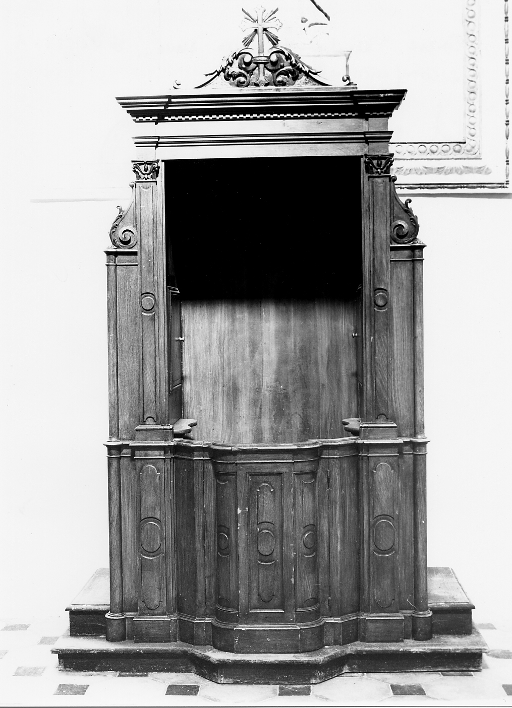 confessionale - ambito sulmonese (sec. XIX)