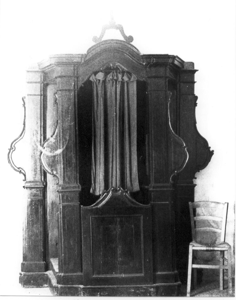 confessionale, serie - produzione abruzzese (sec. XVIII)
