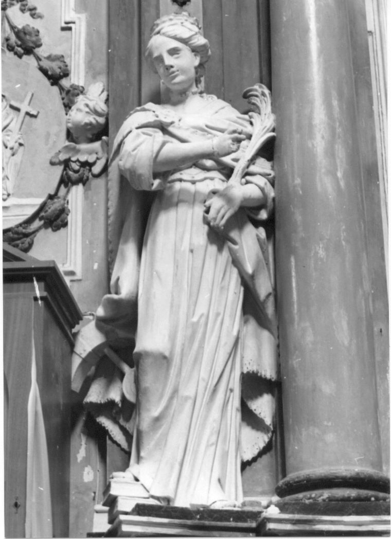 Sant'Orsola (statua) - ambito abruzzese (sec. XVIII)