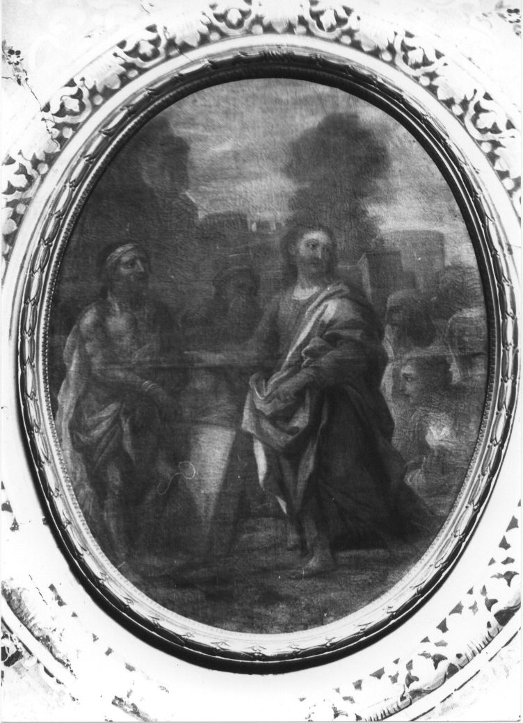 resurrezione di Lazzaro (dipinto, opera isolata) - ambito abruzzese (sec. XIX)