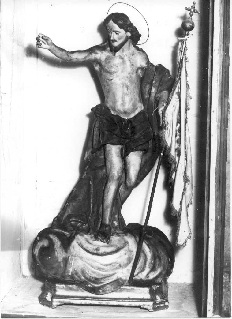 Cristo Salvatore (statua, opera isolata) - ambito abruzzese (sec. XIX)