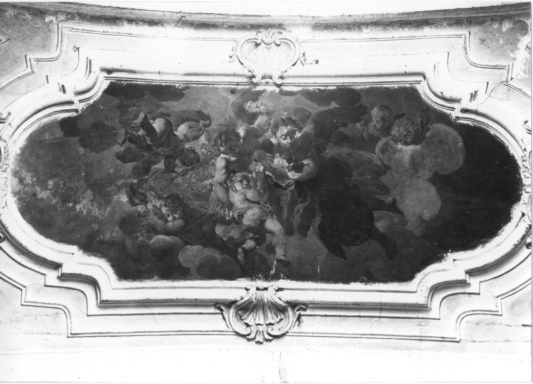 cori angelici (dipinto) - ambito abruzzese (sec. XVIII)