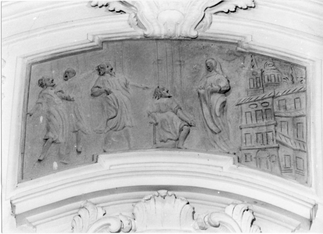 episodio della vita di Santa Elisabetta d'Ungheria (rilievo) - produzione abruzzese (sec. XVIII)