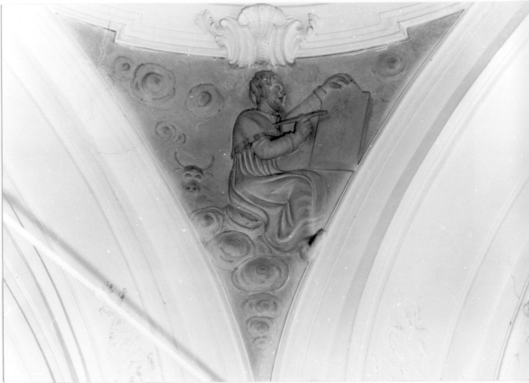 San Luca Evangelista (rilievo) - ambito abruzzese (sec. XVIII)