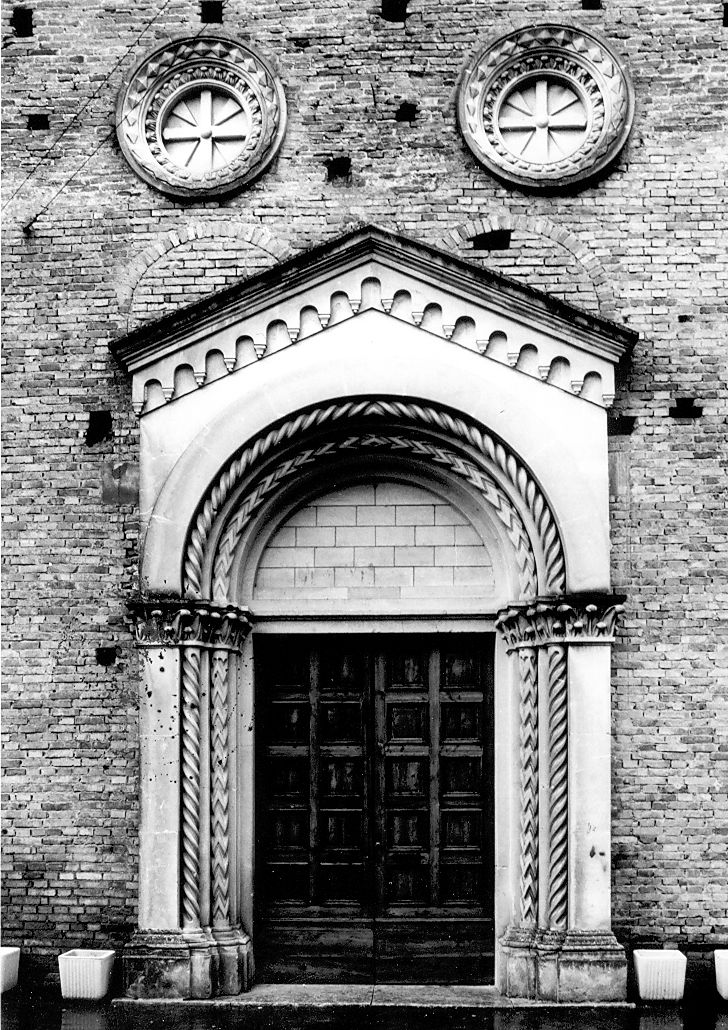 mostra di portale, opera isolata - ambito abruzzese (sec. XX)