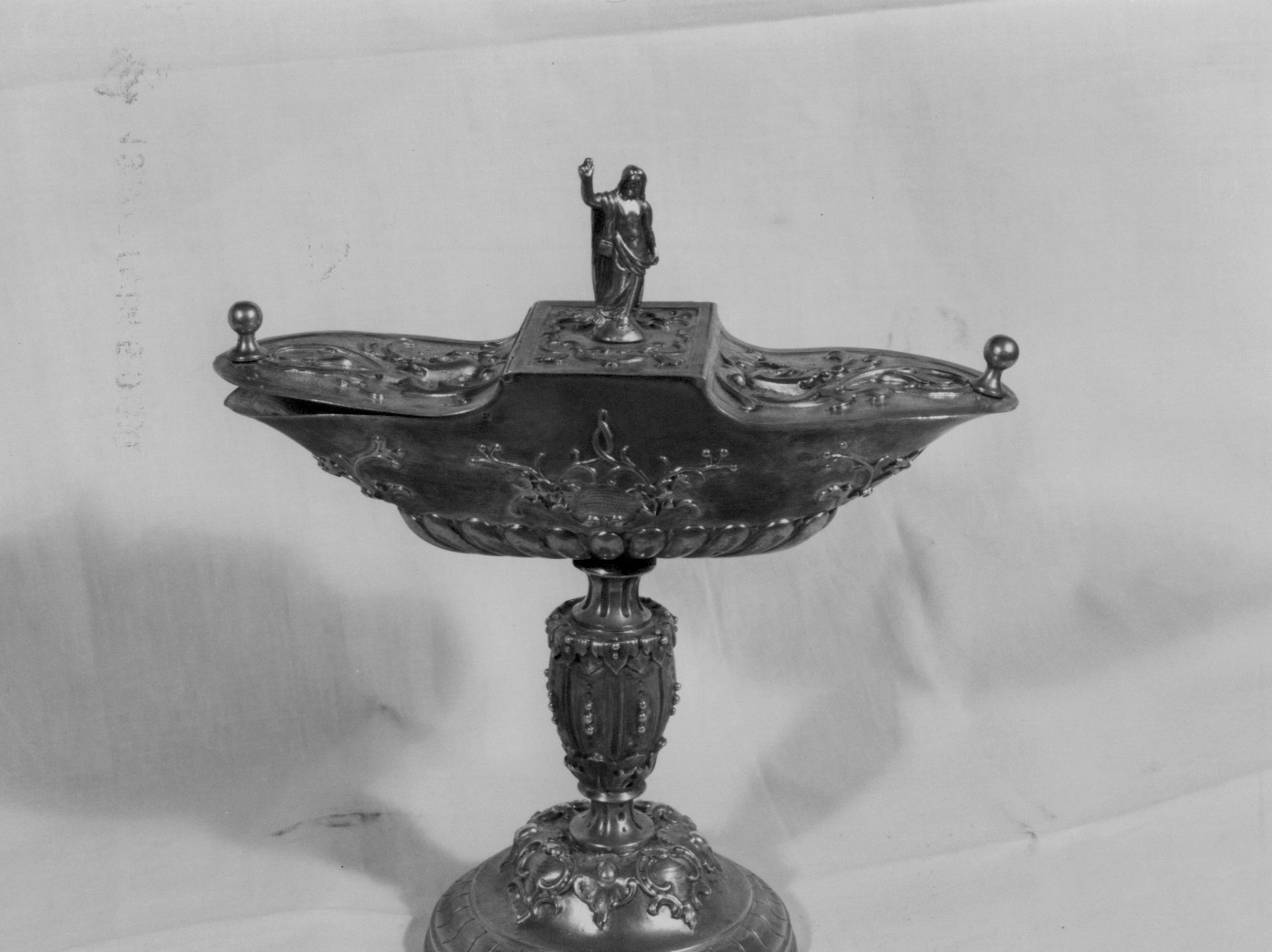 navicella portaincenso, opera isolata - ambito marchigiano (sec. XIX)