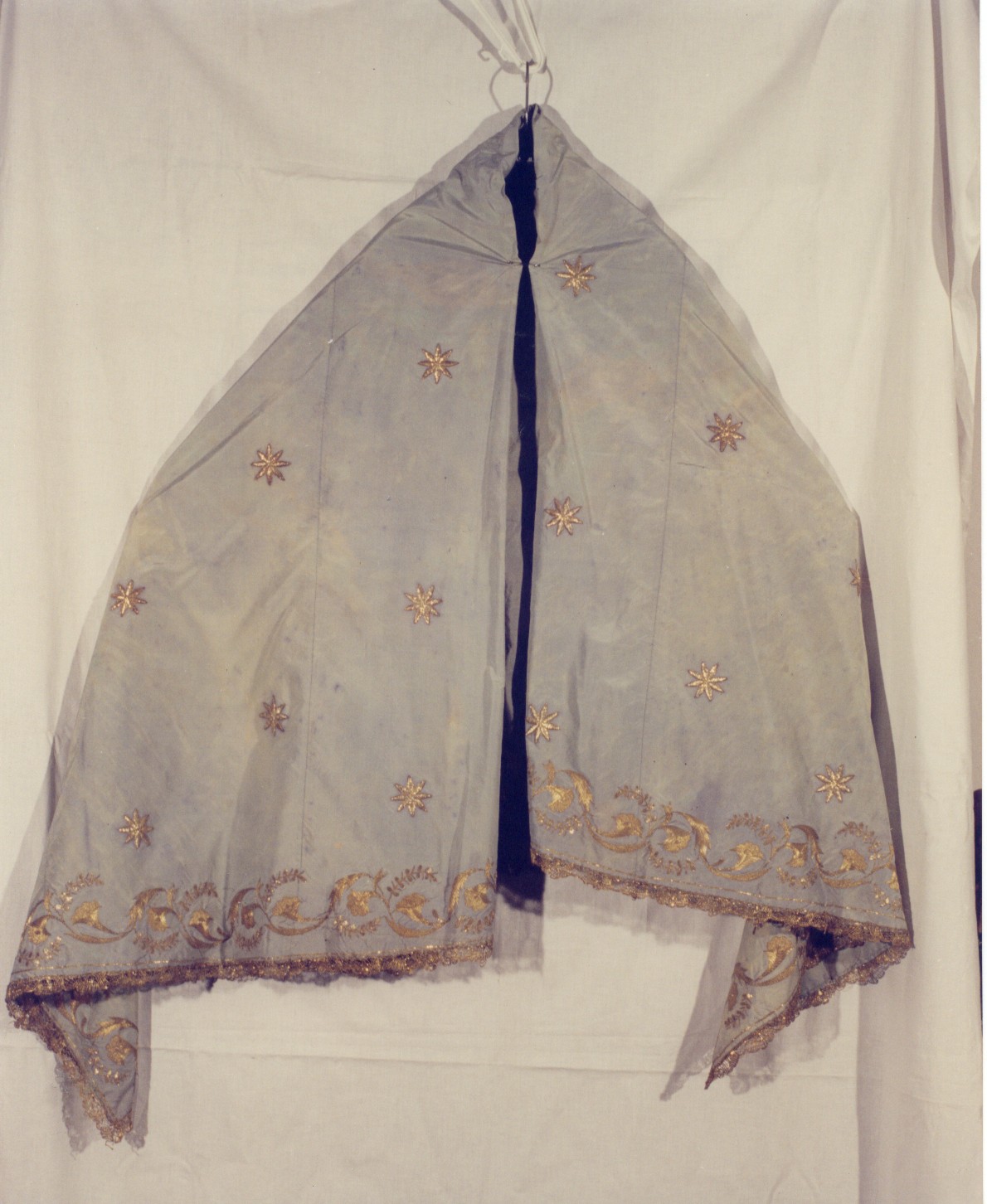 mantello di statua (mantello, opera isolata) - manifattura Italia meridionale (seconda metà sec. XIX)