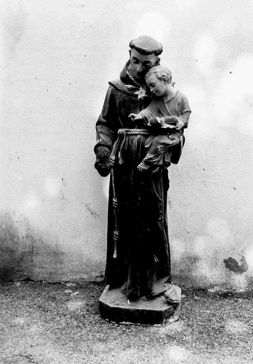 Sant'Antonio da Padova (scultura, opera isolata) - ambito teramano (sec. XIX)