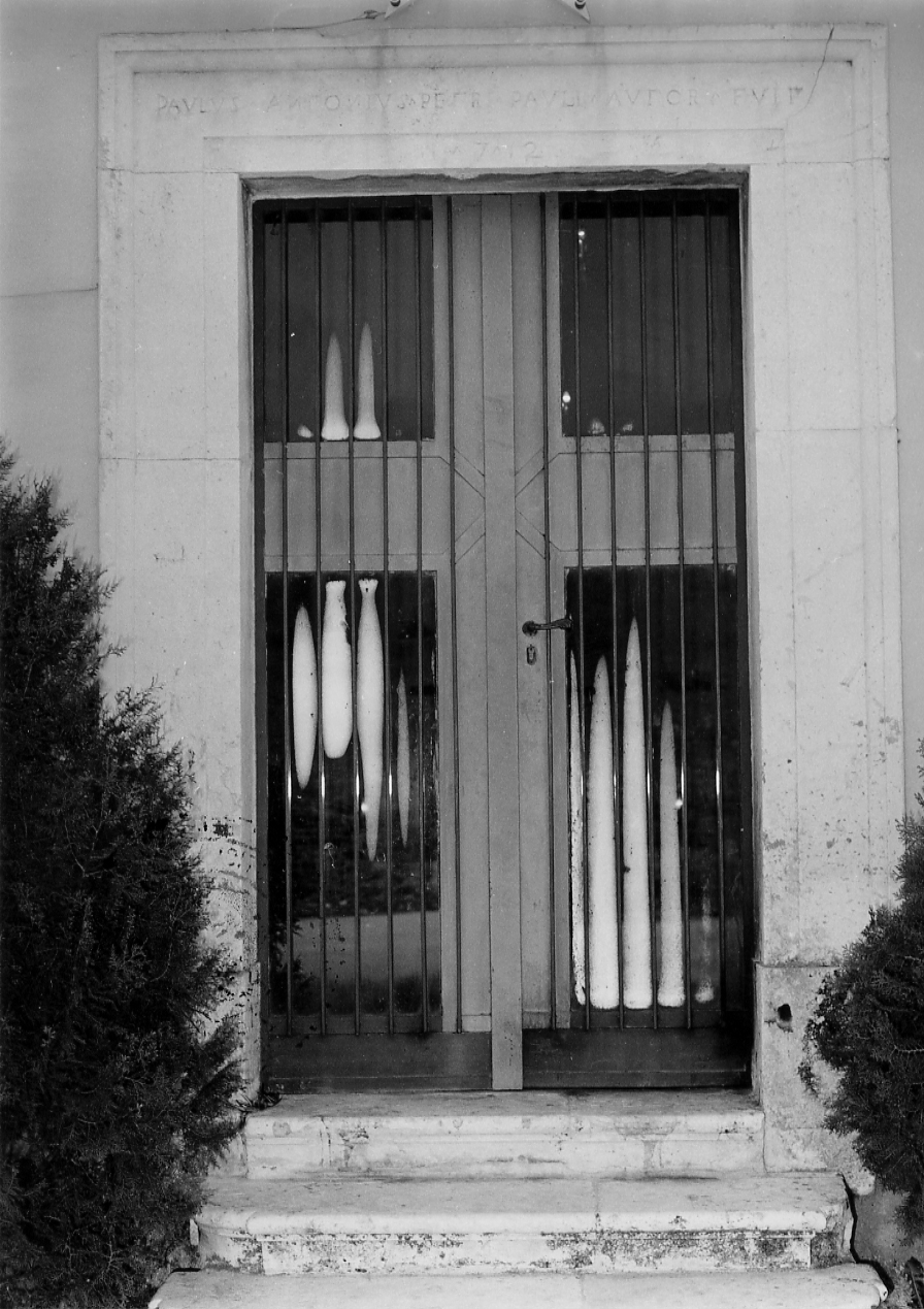 mostra di portale - ambito Italia centrale (sec. XVIII)