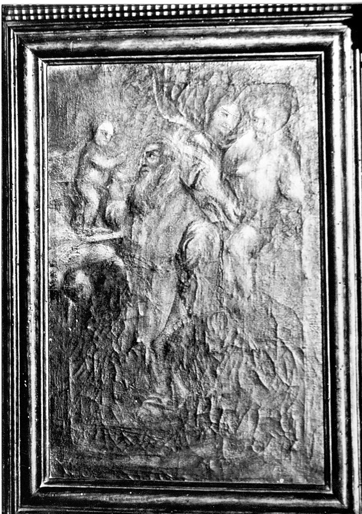 San Bonaventura riceve la comunione da un angelo (dipinto) - ambito teramano (metà sec. XVIII)