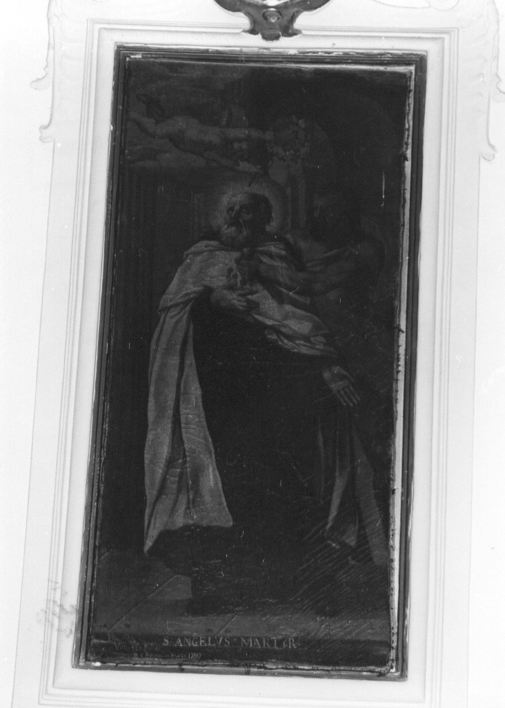 Sant'Angelo martire (dipinto, opera isolata) di Baldati Vincenzo (attribuito) (sec. XVIII)