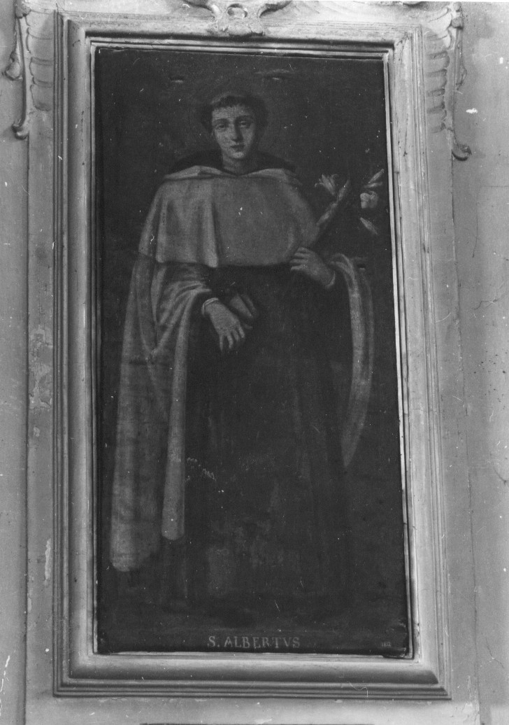 Sant'Alberto (dipinto, opera isolata) di Baldati Vincenzo (attribuito) (sec. XVIII)