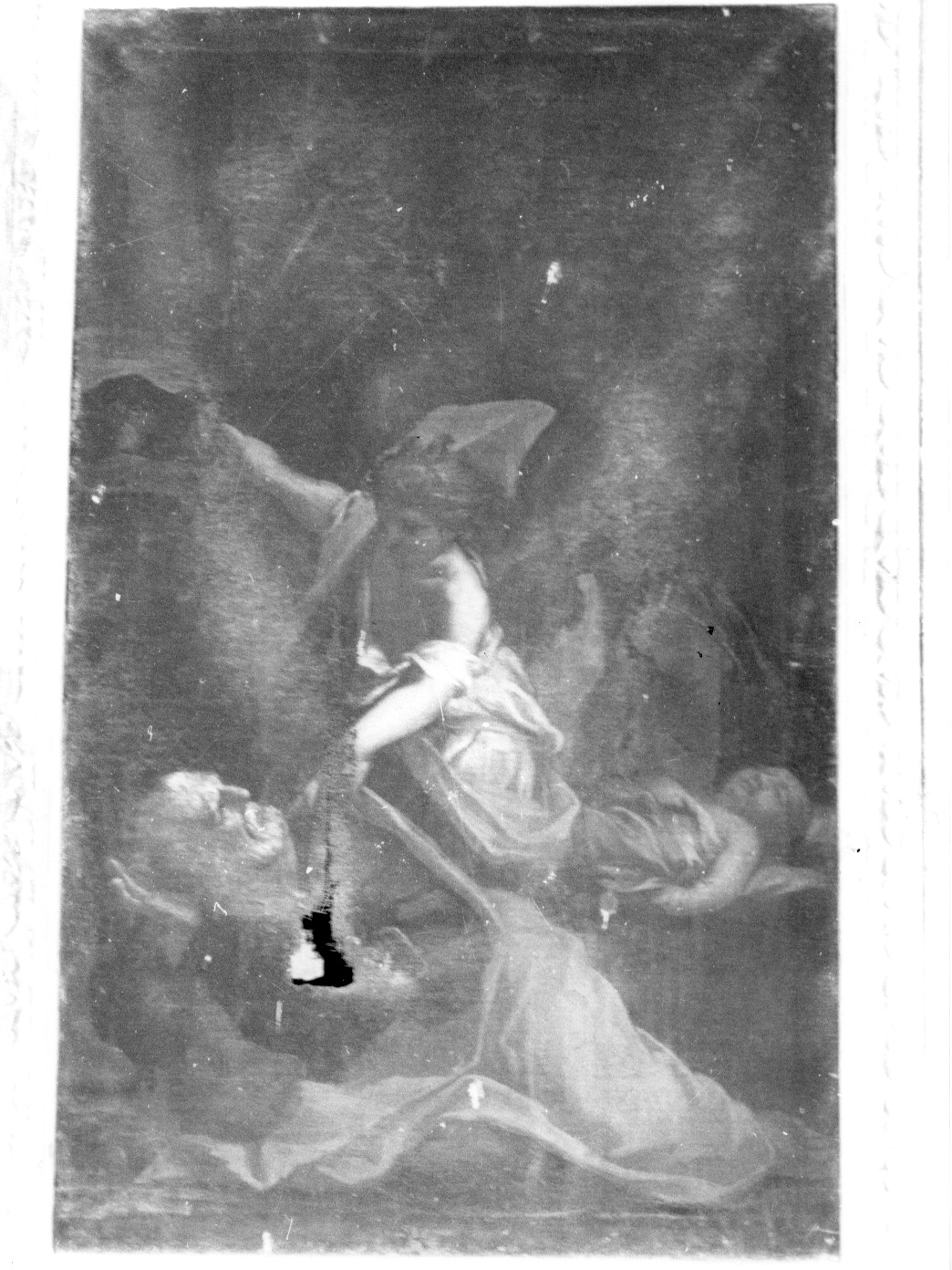 sogno di San Giuseppe (dipinto) di Majewski Sebastiano (attribuito) (secondo quarto sec. XVII)