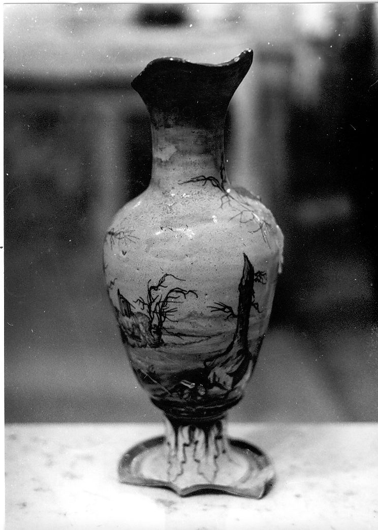 brocca, opera isolata - bottega di Castelli (sec. XIX)