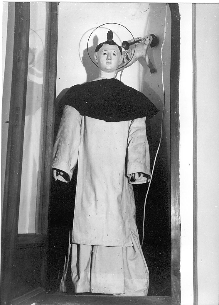 San Vincenzo Ferrer (statua, opera isolata) - ambito abruzzese (prima metà sec. XIX)