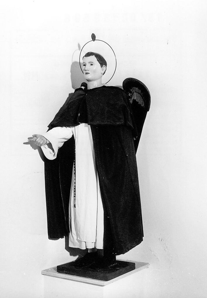 San Vincenzo Ferrer (statua, opera isolata) - produzione abruzzese (prima metà sec. XIX)