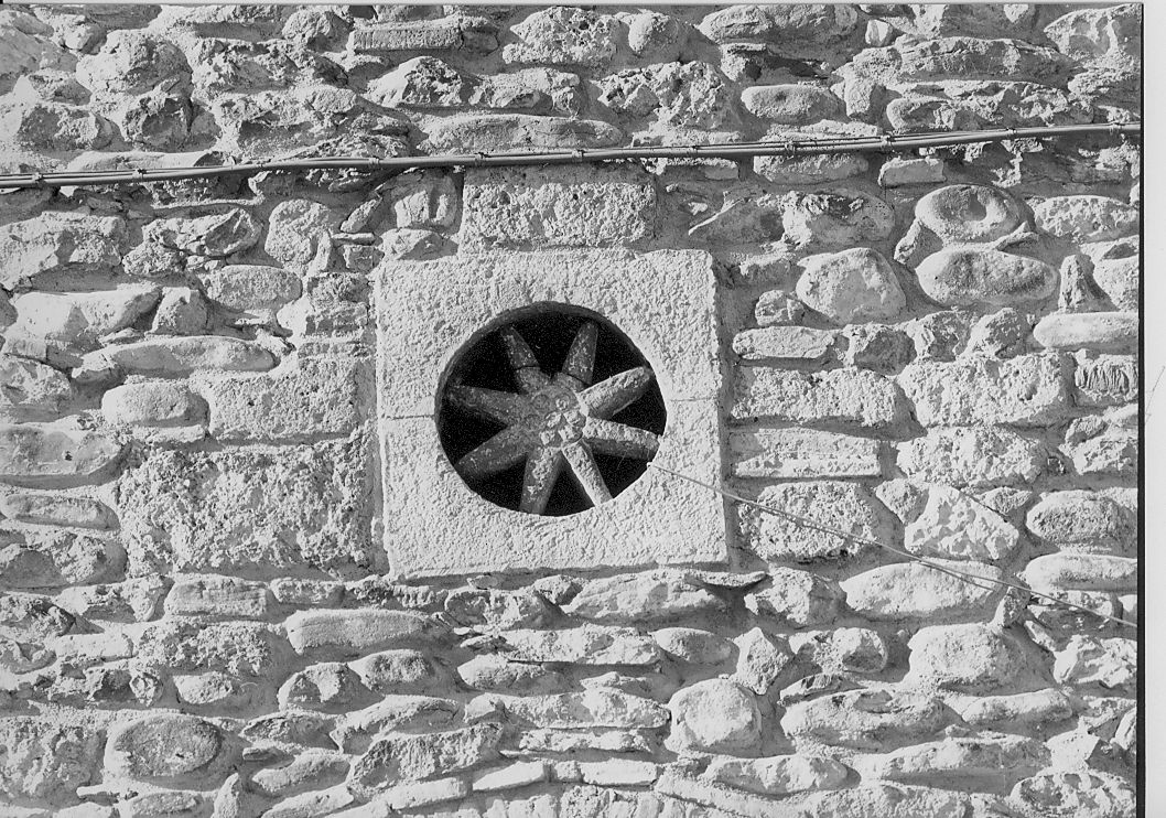 rosone, opera isolata - ambito abruzzese (sec. XVII)