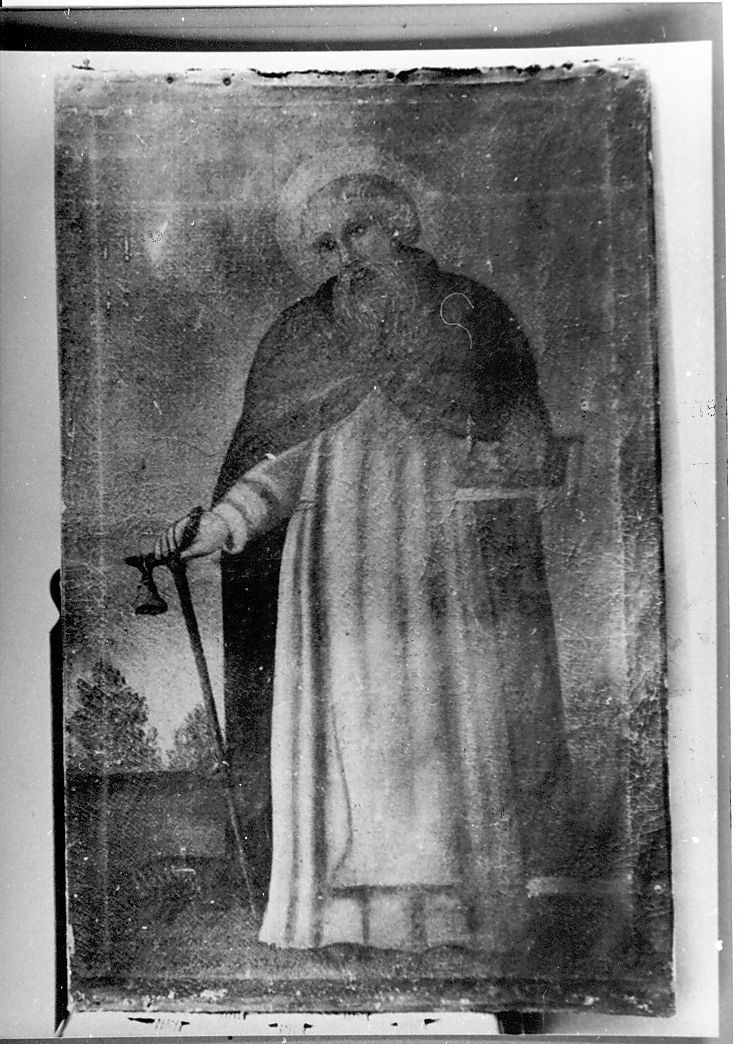Sant'Antonio Abate (dipinto, opera isolata) - ambito abruzzese (sec. XVIII)