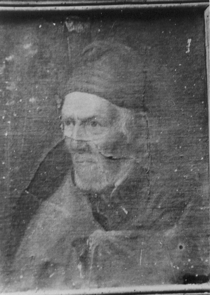 busto ritratto d'uomo (dipinto, opera isolata) di Bucci Flavio (attribuito) (sec. XX)