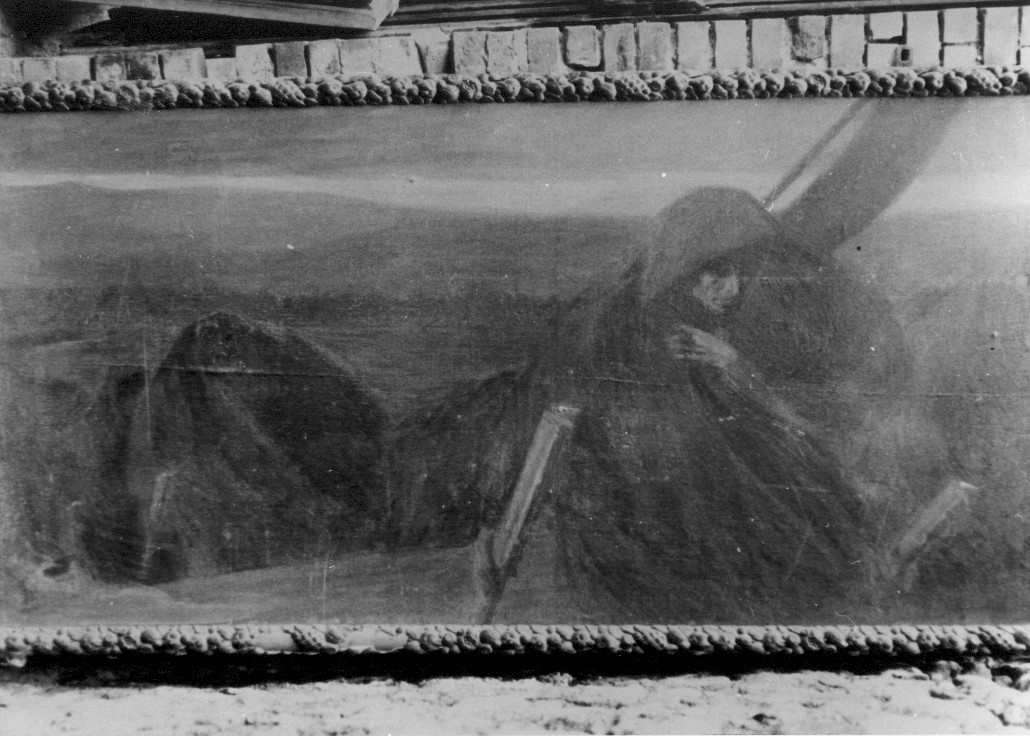 processione (dipinto, opera isolata) di Diamantini (attribuito) (sec. XX)