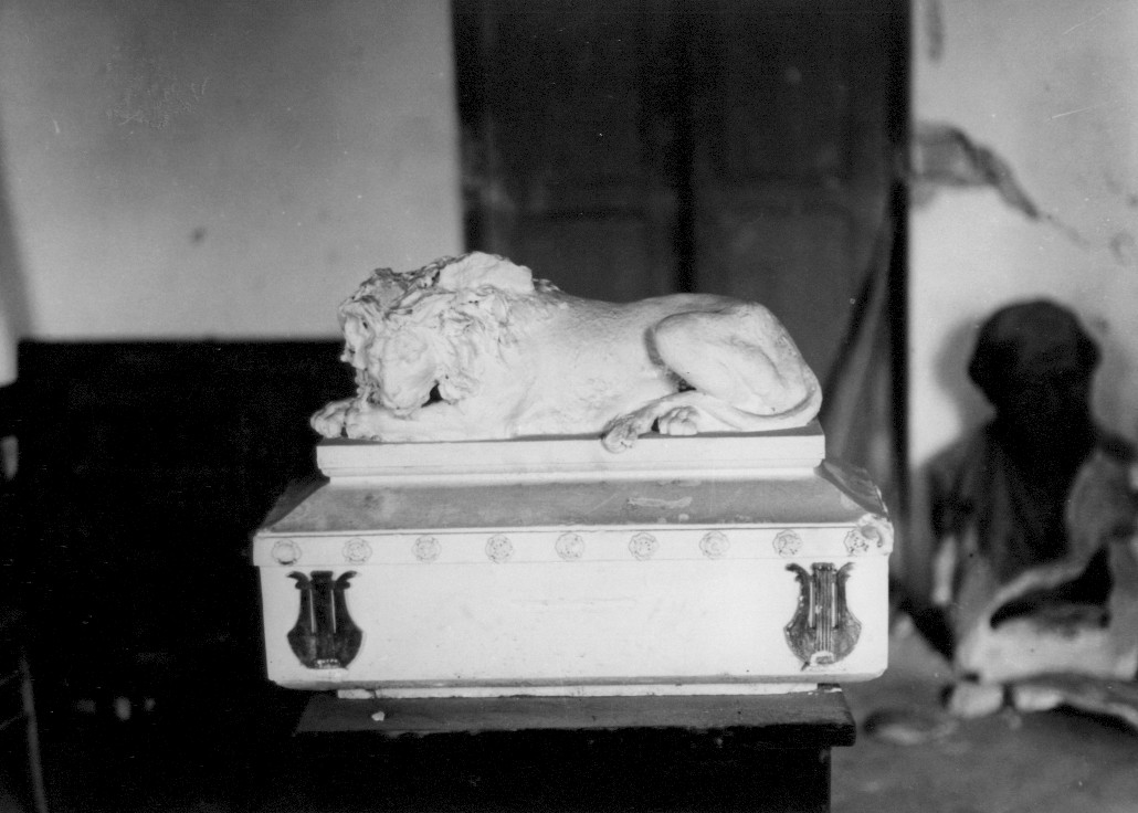 sarcofago, opera isolata di Pagliaccetti Raffaello (attribuito) (seconda metà sec. XIX)