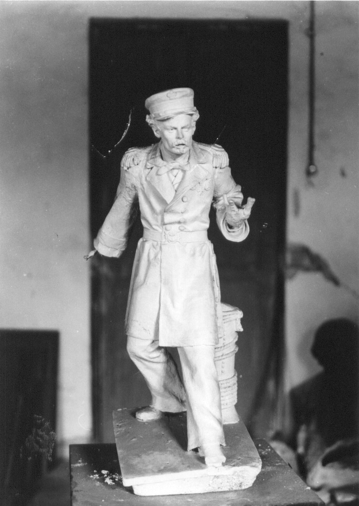 Cappellini alla battaglia di Lissa, ritratto d'uomo (statua, opera isolata) di Pagliaccetti Raffaello (attribuito) (sec. XIX)