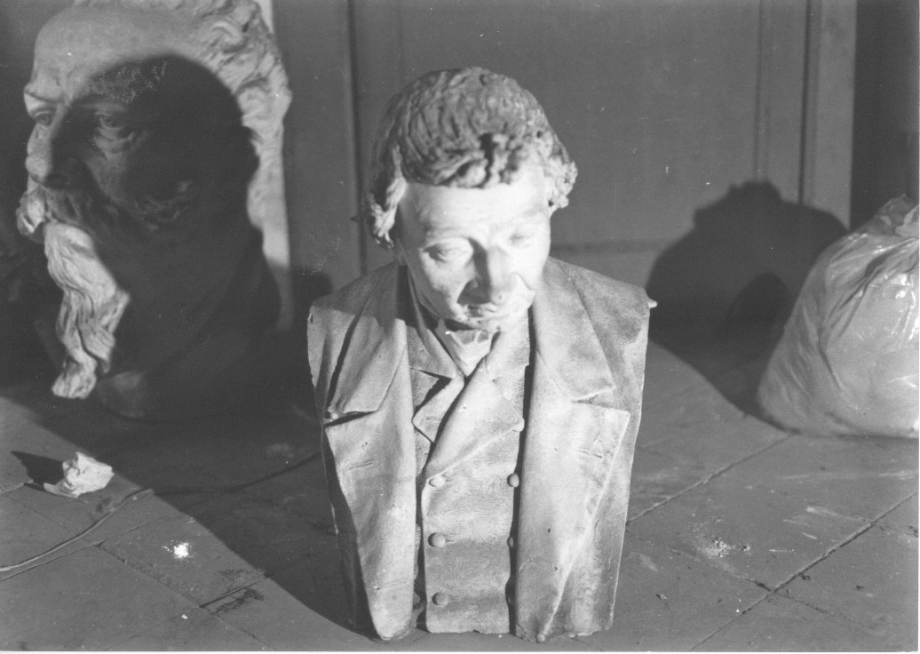 busto ritratto d'uomo (busto, opera isolata) di Pagliaccetti Raffaello (attribuito) (seconda metà sec. XIX)