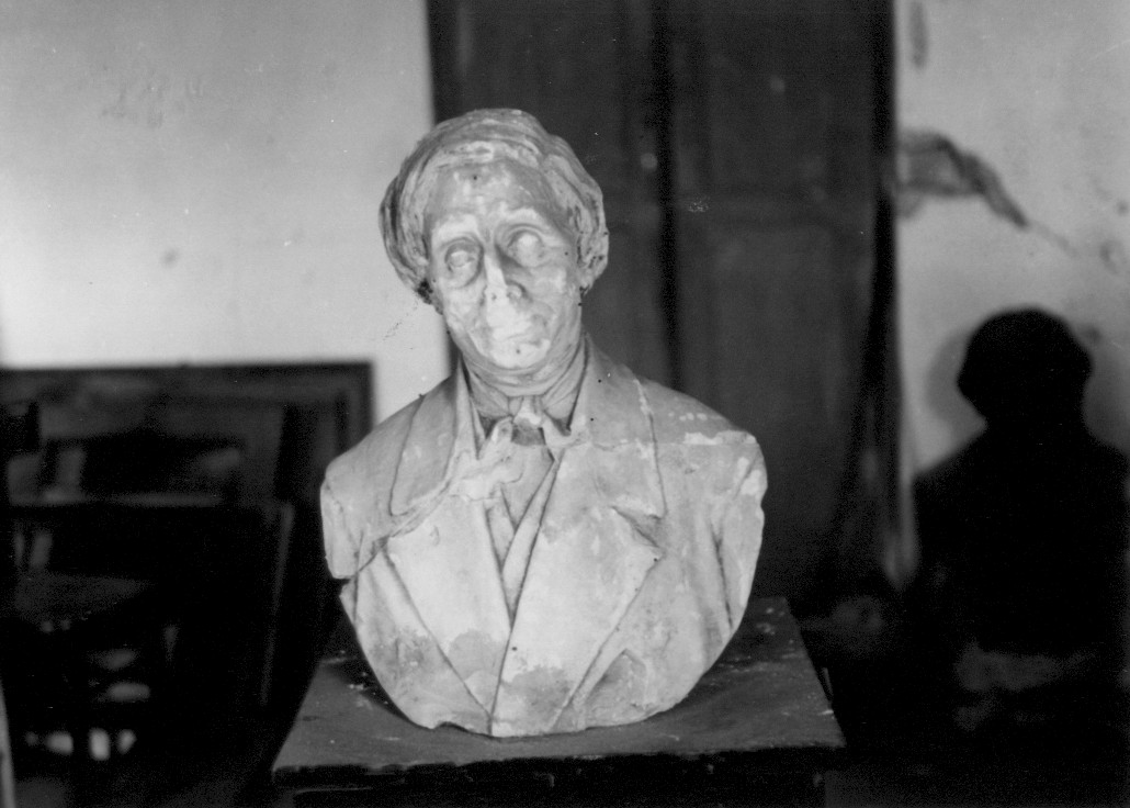 busto d'uomo (busto, opera isolata) di Pagliaccetti Raffaello (attribuito) (ultimo quarto sec. XIX)