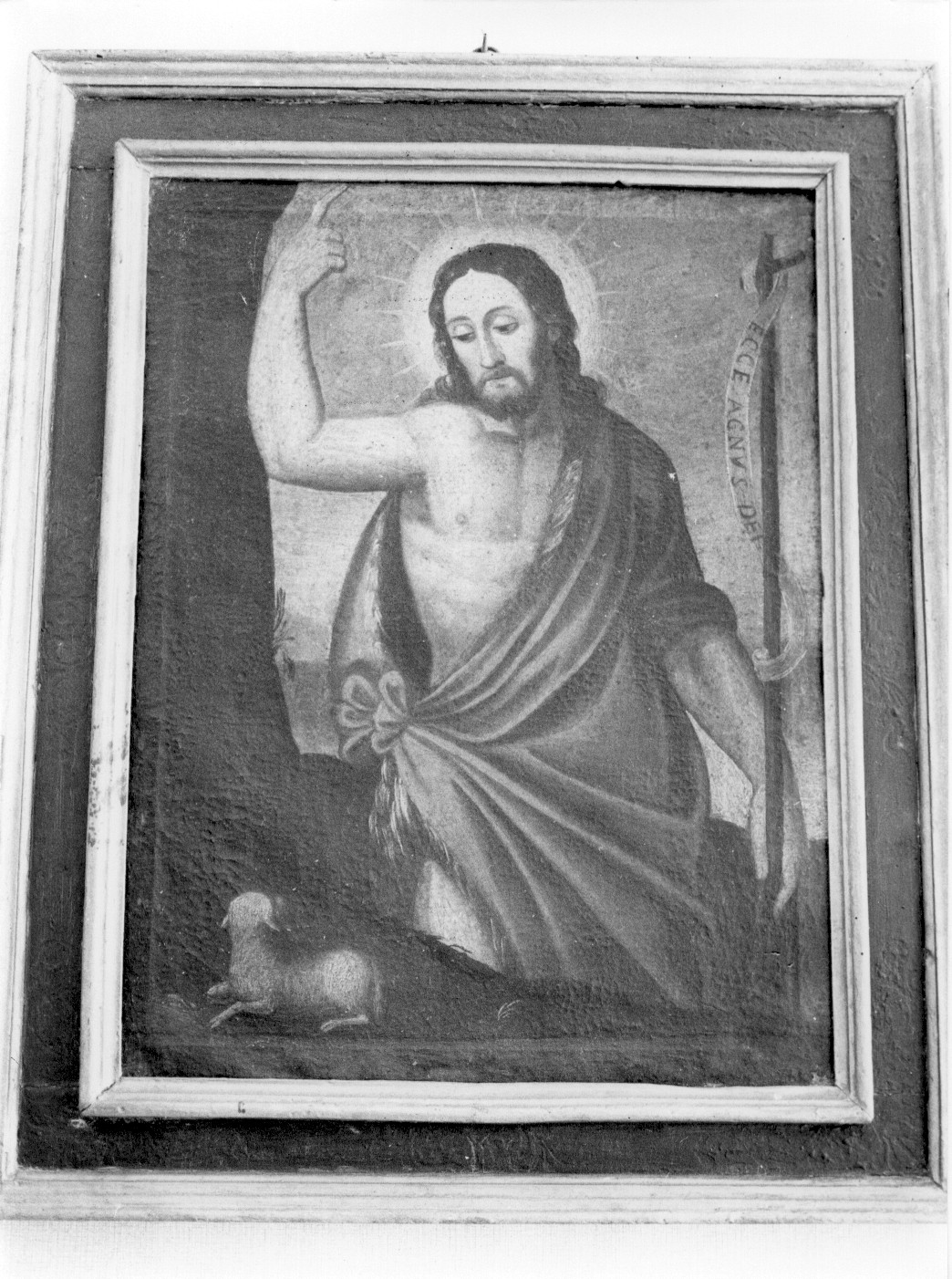 Agnus Dei (dipinto, opera isolata) - ambito teramano (sec. XVII)