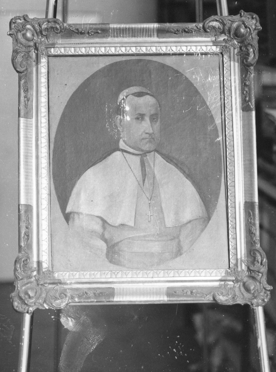 ritratto di papa (dipinto, opera isolata) - ambito teramano (prima metà sec. XX)