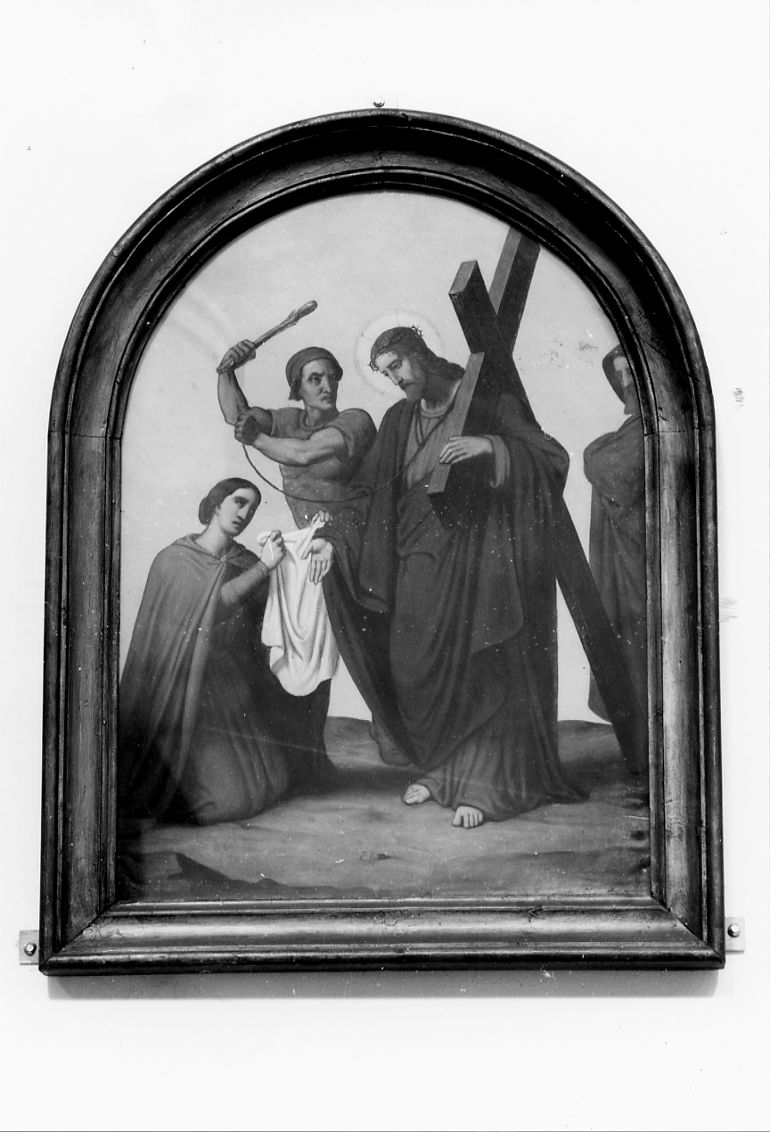 Gesù asciugato dalla Veronica (dipinto) - ambito francese (fine sec. XIX)