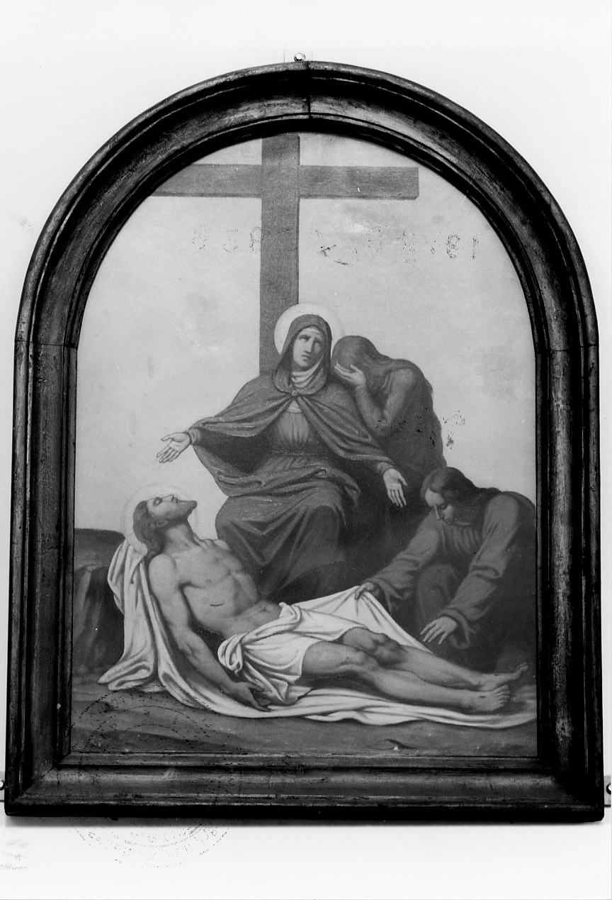 Gesù deposto dalla croce (dipinto) - ambito francese (fine sec. XIX)