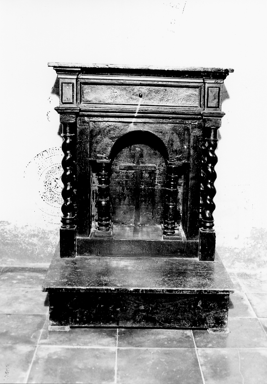 inginocchiatoio, opera isolata - ambito Italia centrale (sec. XVIII)