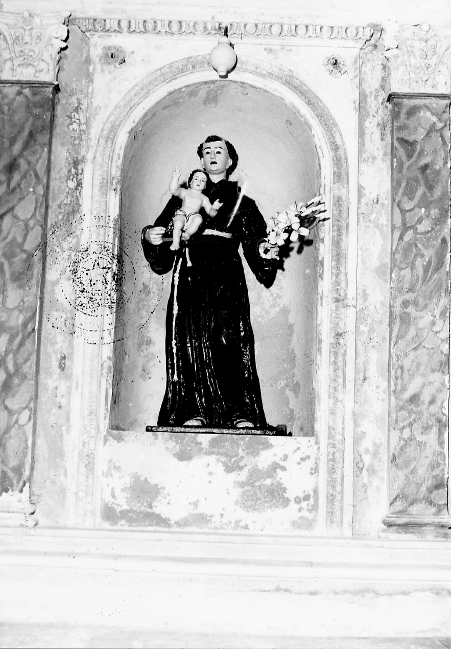 Sant'Antonio (statua, opera isolata) - ambito Italia centrale (sec. XIX)