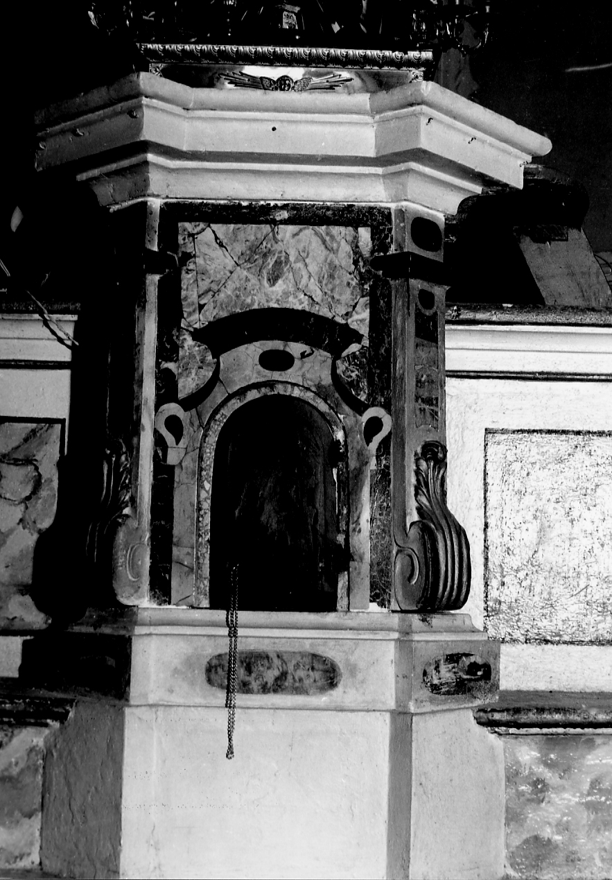 tabernacolo, opera isolata - ambito Italia centrale (fine/inizio secc. XVIII/ XIX)